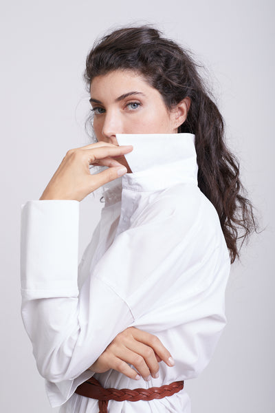 לבנה SELENA טוניקה