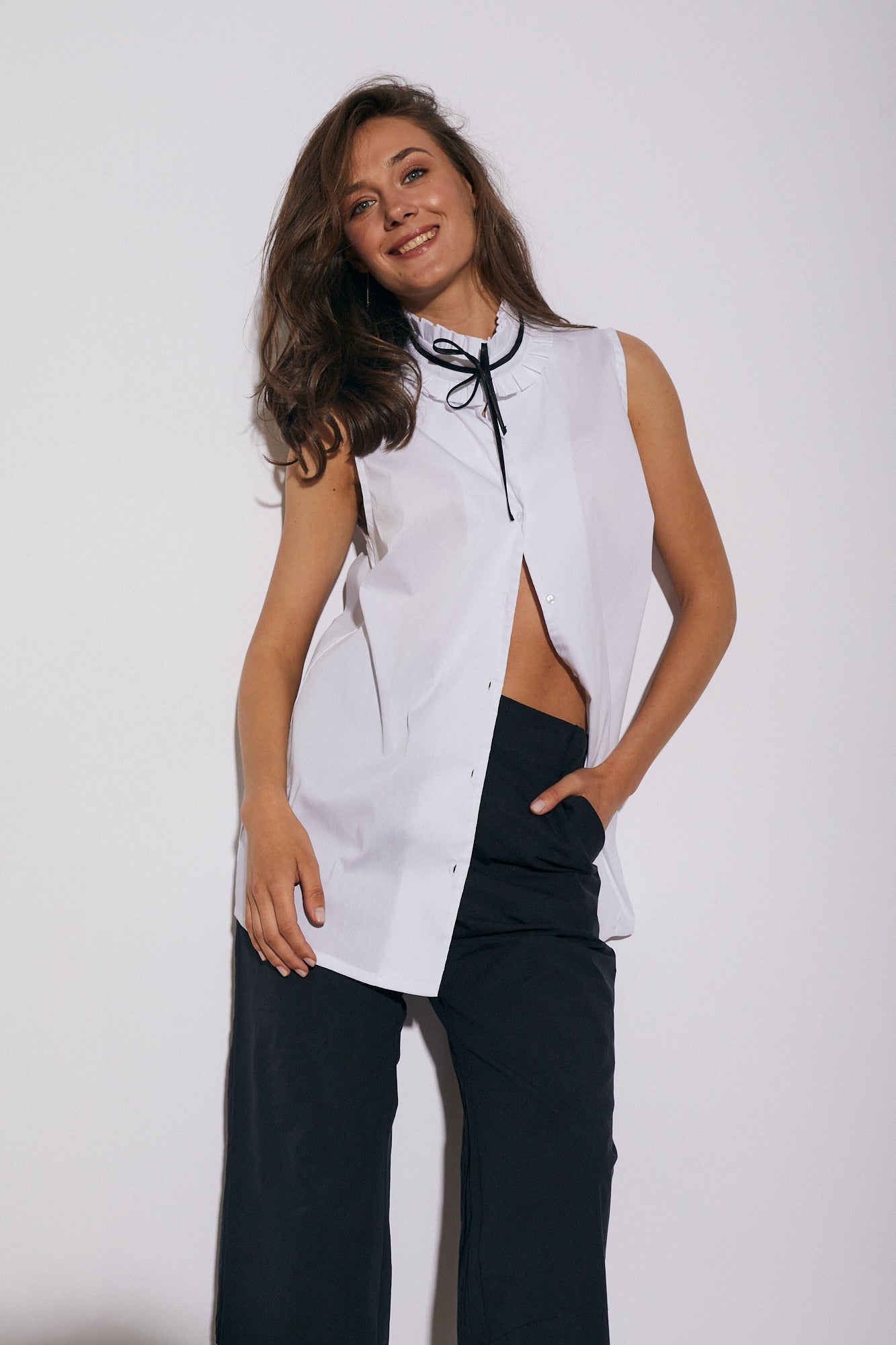 שחור YOKO מכנס